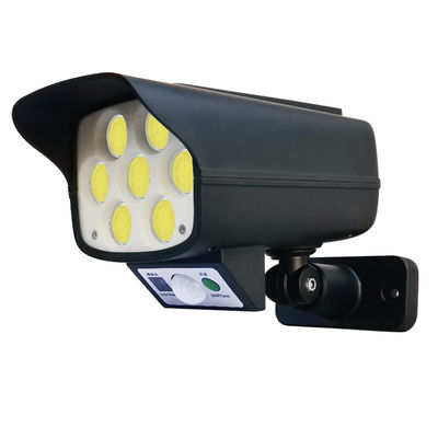 качество  Outdoor Solar Control+PIR Sensor Wall Lamp Camera Security LED COB Flood Light For Yard Street Garden завод